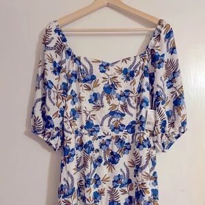 Vintage style floral dress